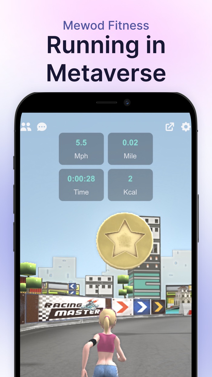 Mewod Fitness - Metaverse Run