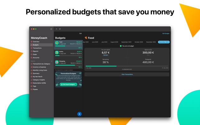 MoneyCoach Budget & Spendings