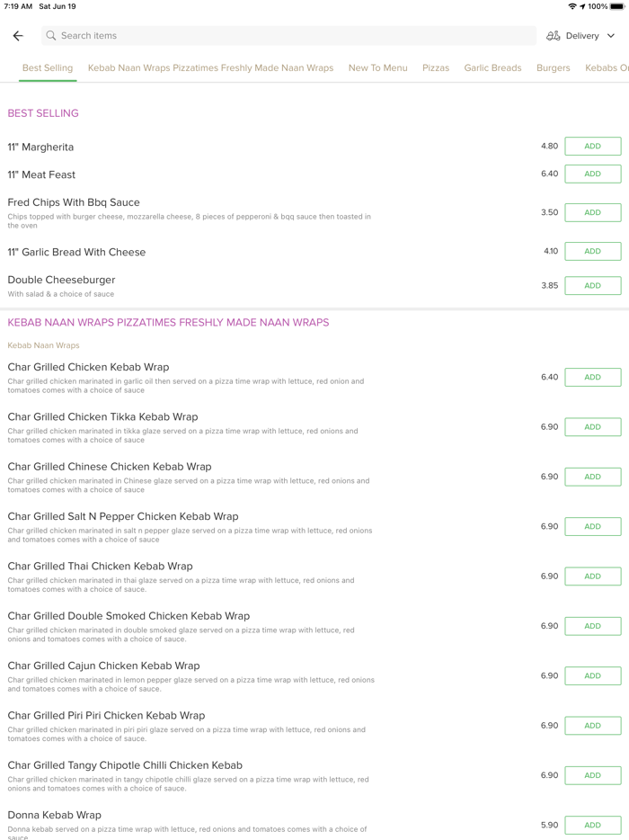 Pizza Time Morecambe.