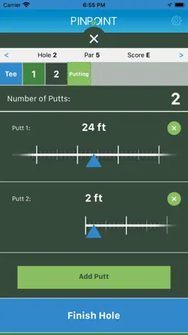 Game screenshot Pinpoint: Golf Stats & GPS apk