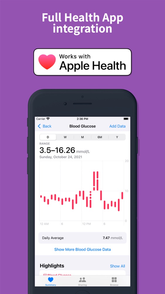 free diabetes app for iphone