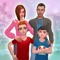 Welcome you in the virtual mother life; where you have to explore the virtual family life along with virtual mom, virtual dad and their dream family sim