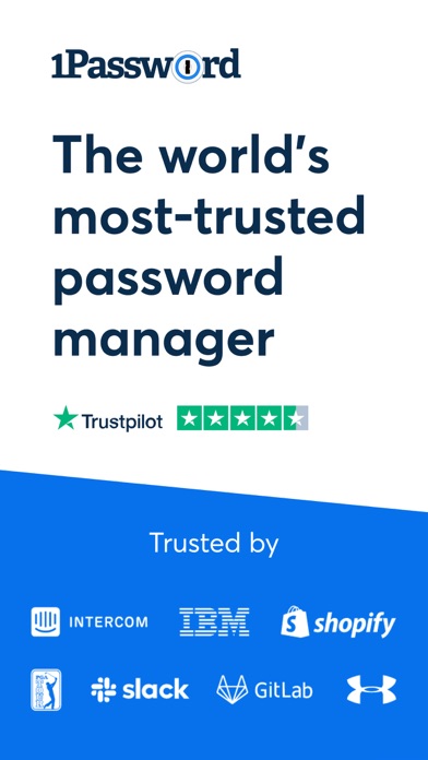 1Password 7 • Password Manager Screenshot on iOS
