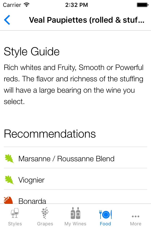 Pocket Wine Pairing: Sommelier screenshot 4