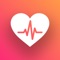 The app helps you determine your heart rate using just your phone camera