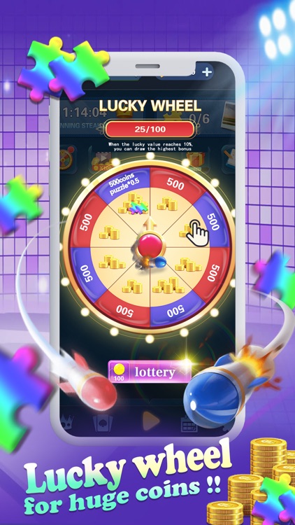 Solitaire Jigsaw Puzzle screenshot-3