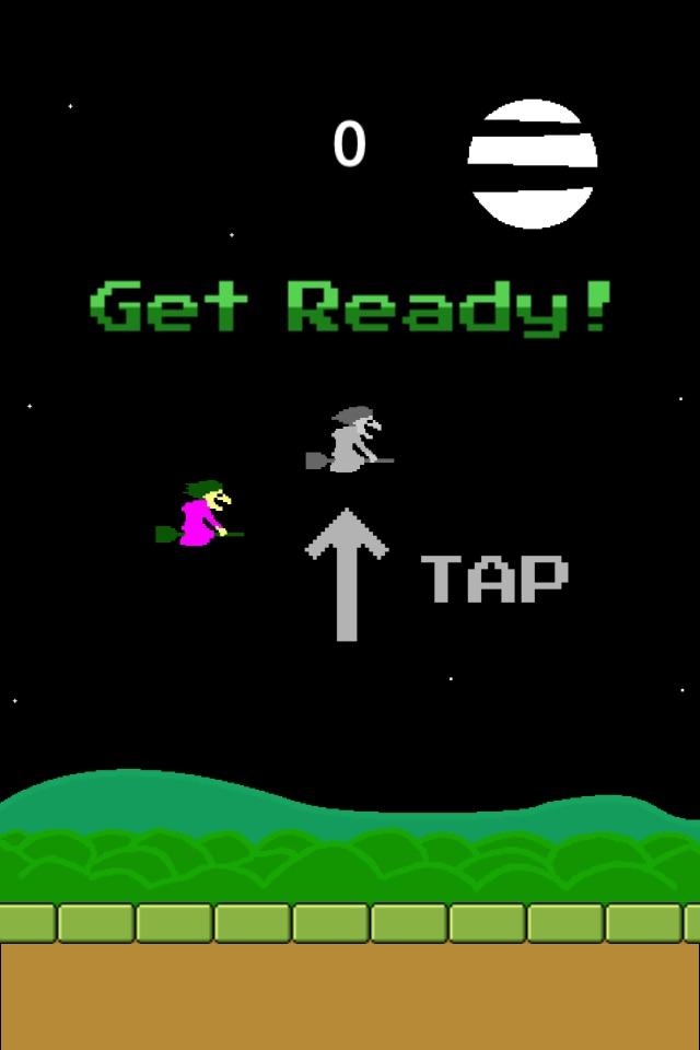 Jumpy Witch - Flappy Flyer screenshot 2