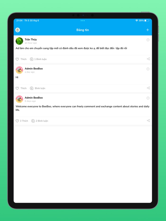 BeeBoo - Social Reading Comics
