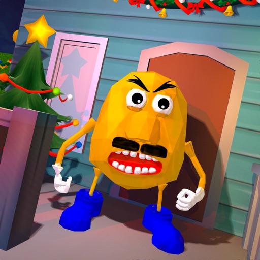 Angry Potato Neighbor House 3D