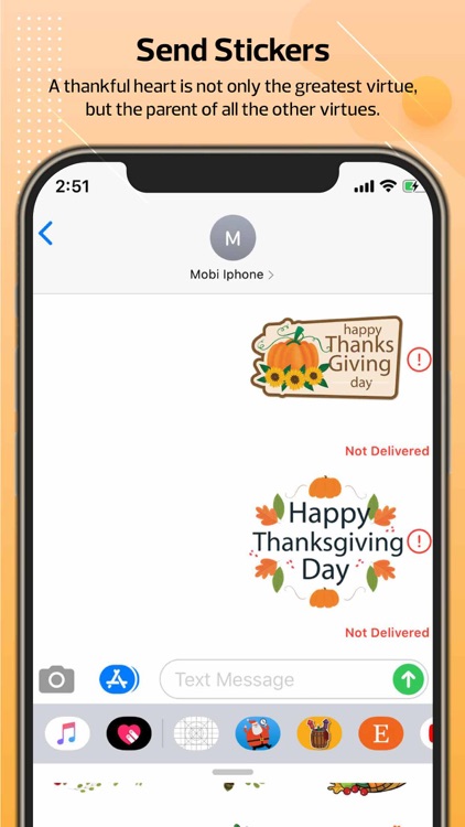 Thanksgiving Stickers!