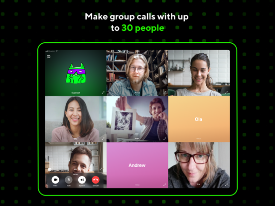 Screenshot #4 pour ICQ: Appels vidéo, bots, chats