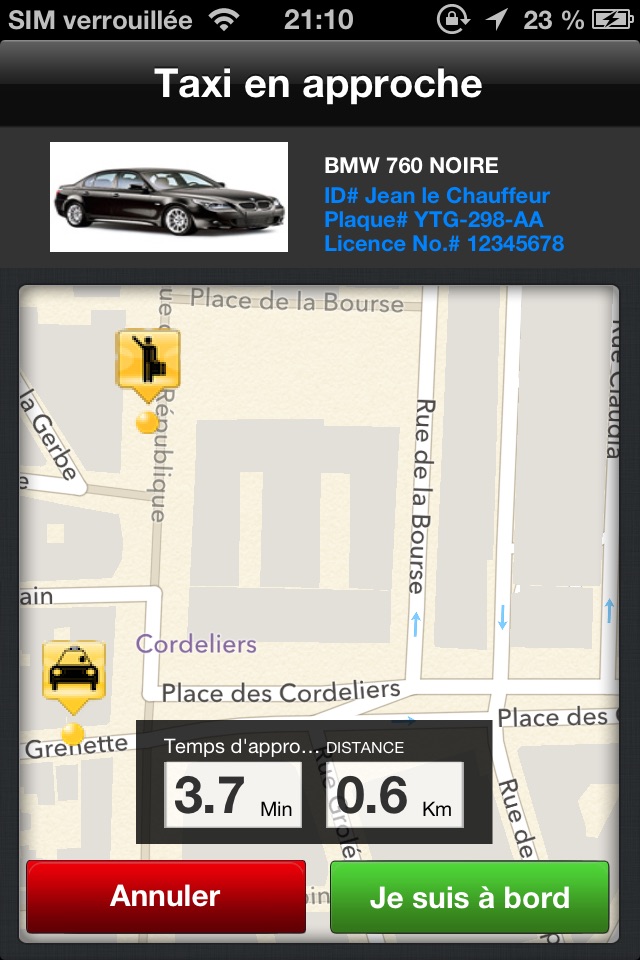 Mob1Taxi screenshot 4