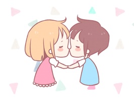Chibi love stickers are a must have for anyone in love