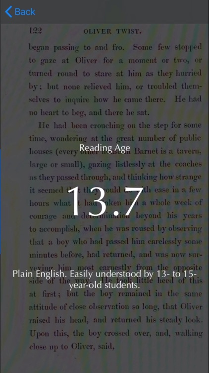 Text Reading Age Checker