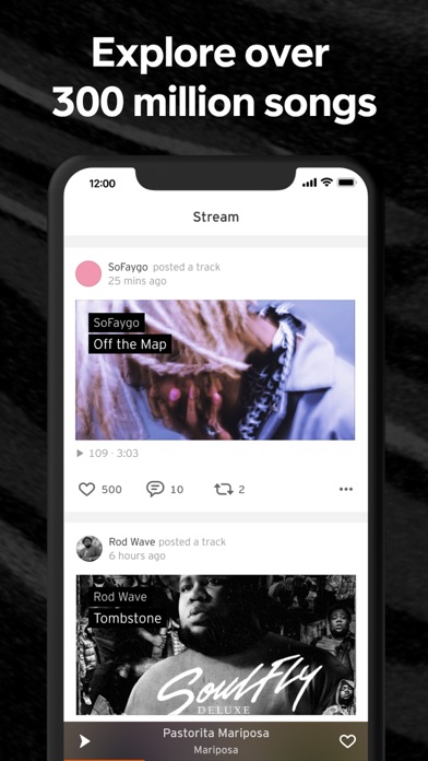 SoundCloud: Discover New Music iphone images