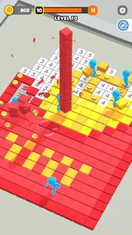 Game screenshot Tile Craft 3D - Pixel Paint hack