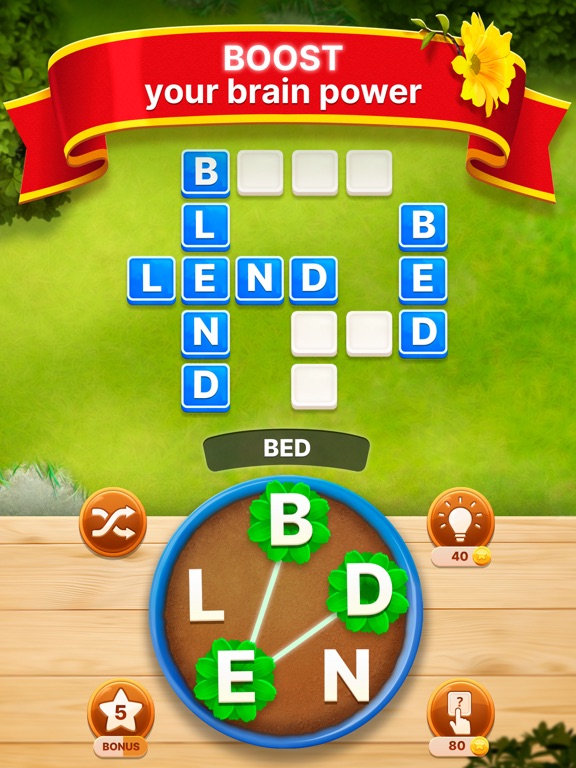 Word Garden : Crosswords screenshot 2