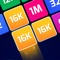 "X2 Block Match" is a puzzle game in which the goal is to collect the block with the highest number