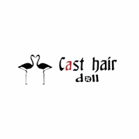 Cast hair doll