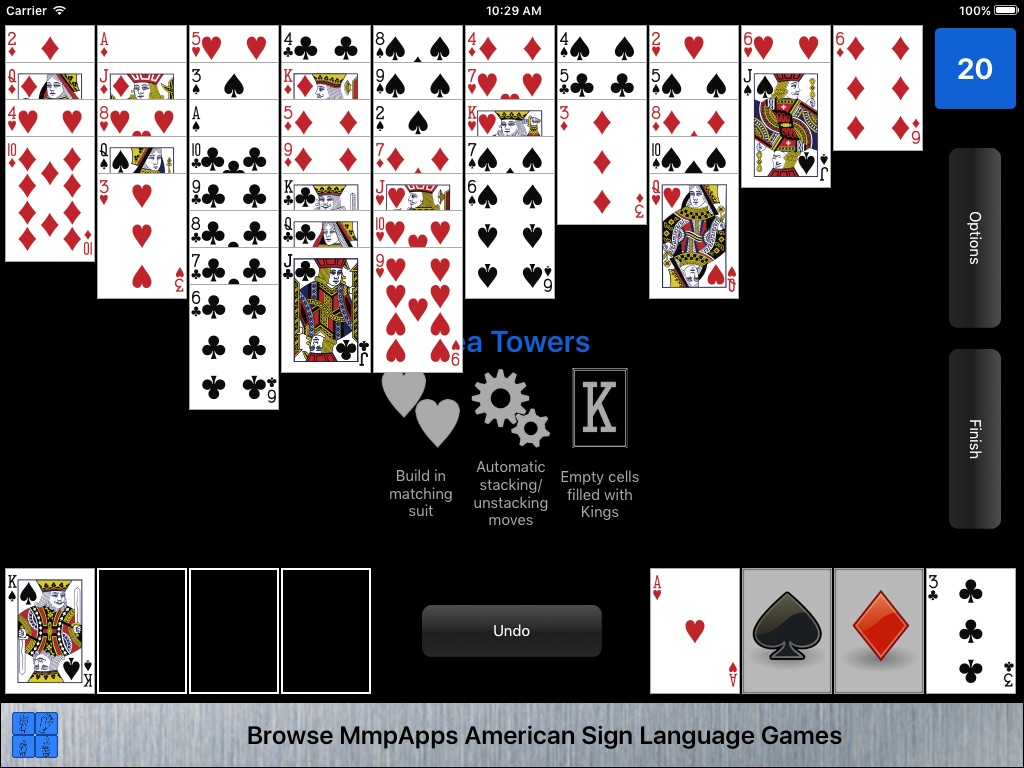 Sea Towers Solitaire screenshot 3