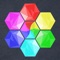 Icon Bubbles Hexagon Puzzle