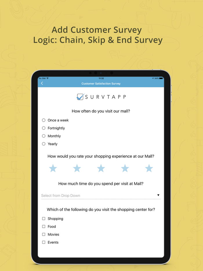 Survtapp Offline Survey App