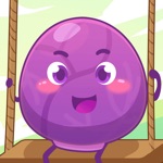 Purple cabbage roll Sticker