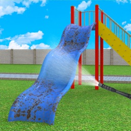 Power Washing Gun Sim Games 3D