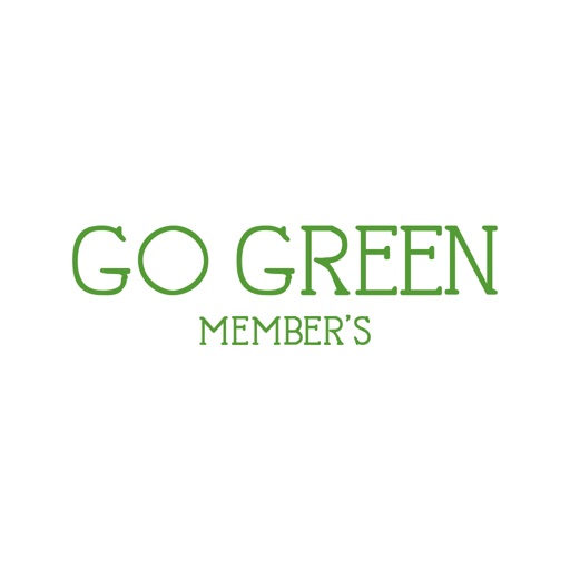 GO GREEN MEMBER’S 公式アプリ