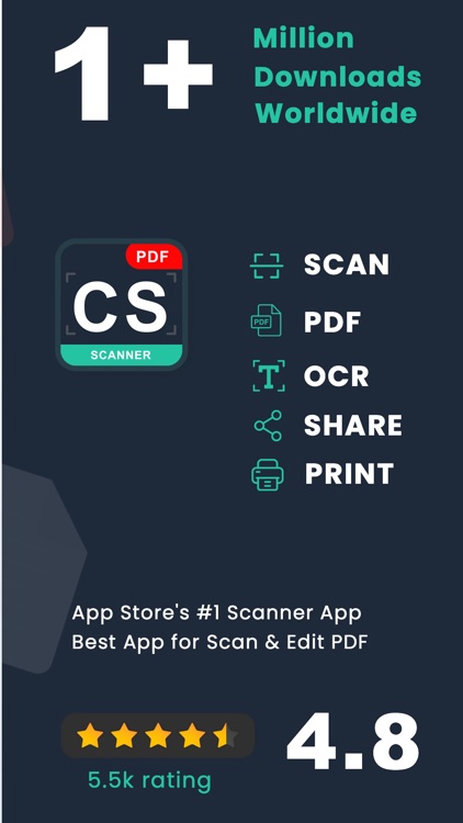 Cam Scan - PDF Scanner & Files