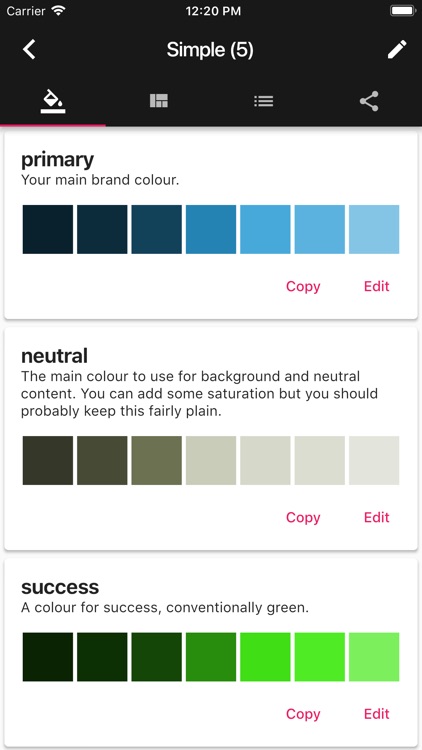 Modern Colour Picker
