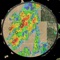 HD Weather Doppler Radar was developed by Severe WX Warn and contains features such as storm signatures(tornado vortex signatures, hail storm signatures and damaging wind signatures