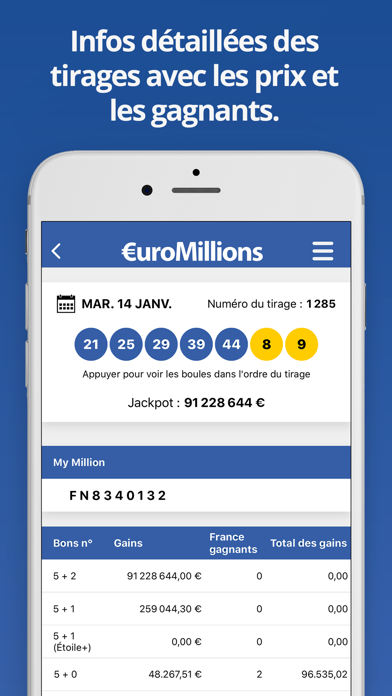 EuroMillions (Française) screenshot 2