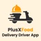 Food items delivery app for delivery drivers