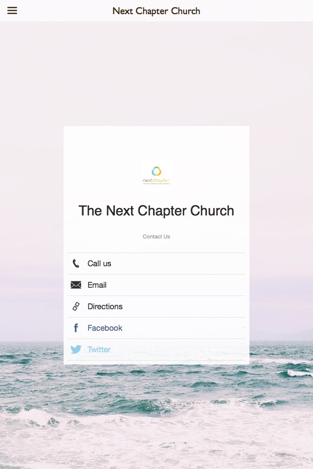 The Next Chapter Church screenshot 2