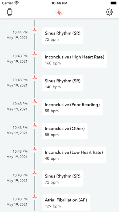 ECG Analyzer for HRV Screenshot