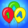 Pop Balloons - A to Z Letters