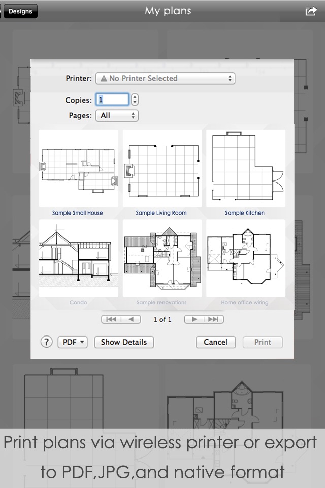 Interior Graphic - floor plans screenshot 3