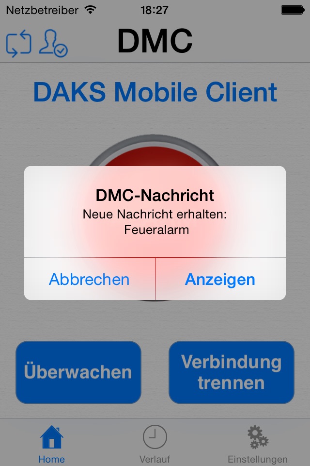 DMC - DAKS Mobile Client screenshot 2