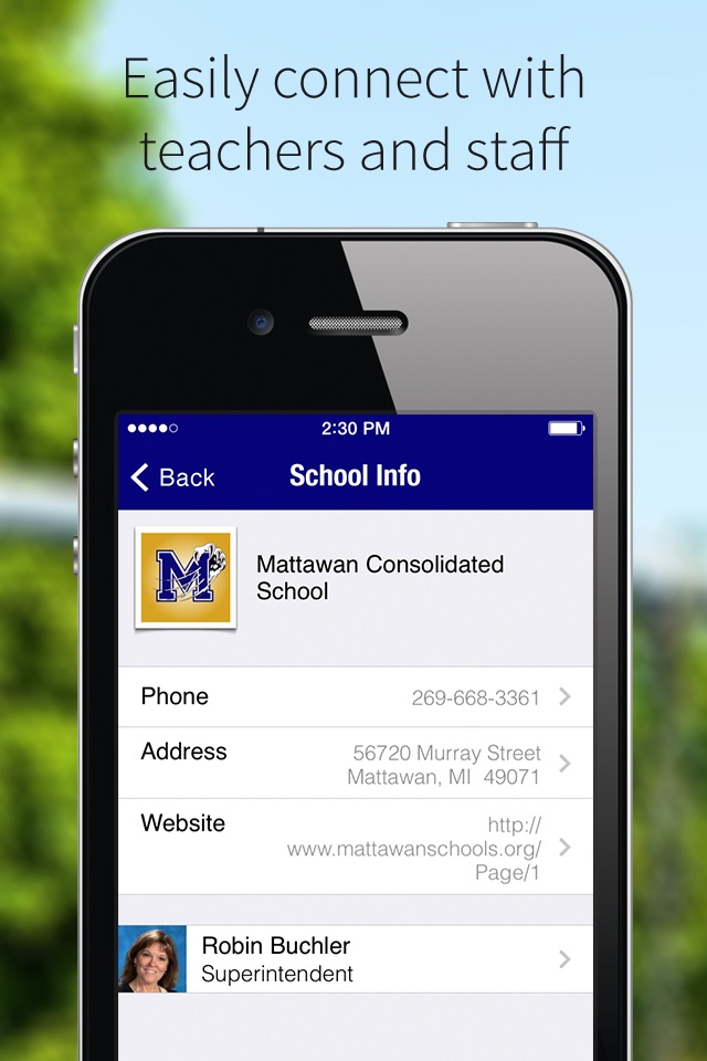 Mattawan Schools Mobile screenshot 2