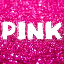 Victoria secret store pink wallpaper