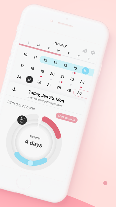 Clover－Period Tracker・Calendar screenshot 2