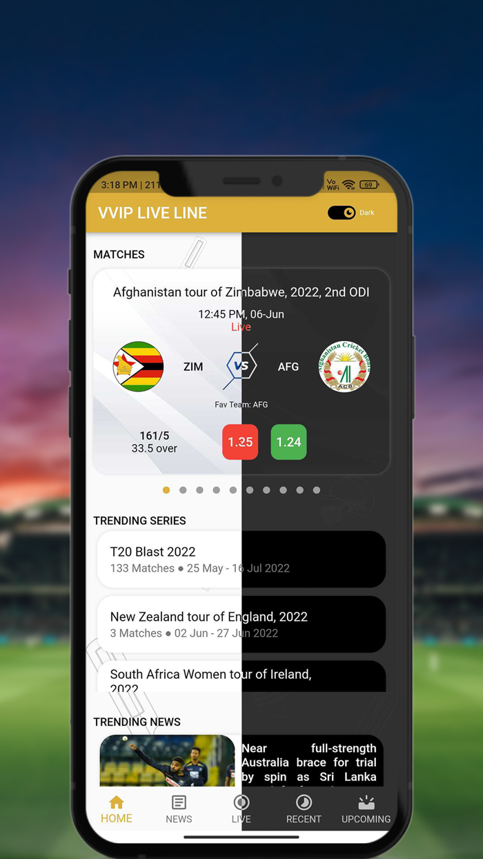 VVIP Live Line - Cricket Score