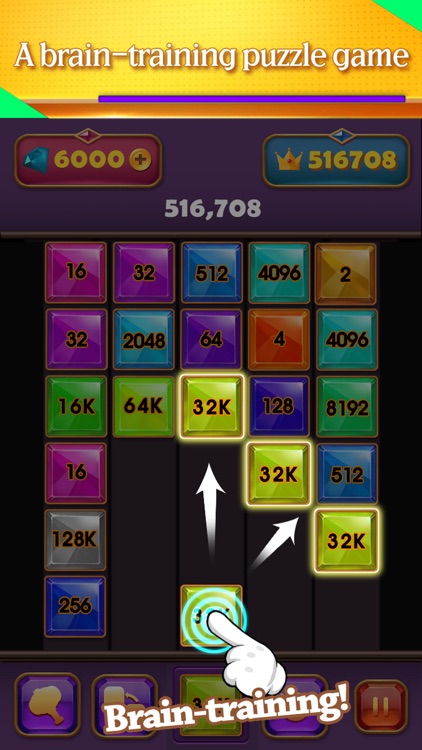Number Up Merge - 2048 Puzzle screenshot-5