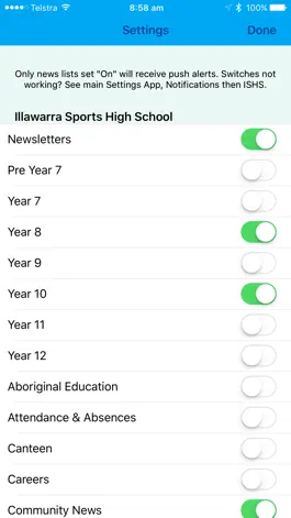 Game screenshot Illawarra Sports High School hack