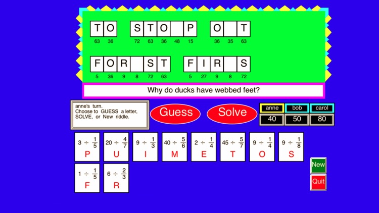 Fraction and Decimal Riddles screenshot-4