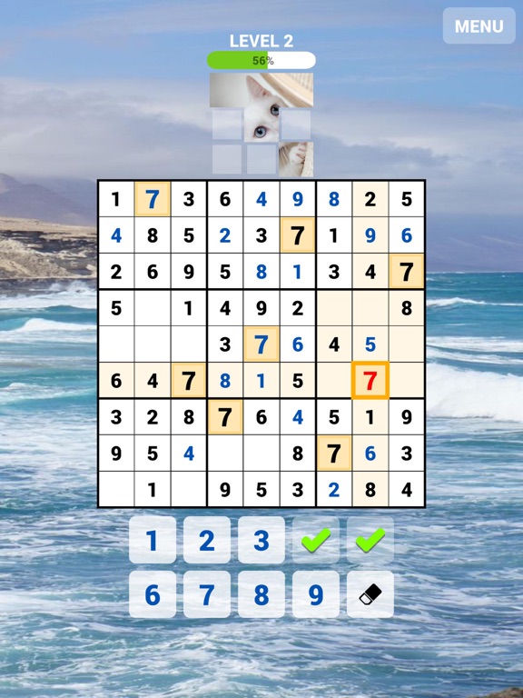 Sudoku Cats screenshot 2