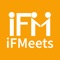 iFMeets is a conferencing app that lets you have online meetings from anywhere, all you need is a modern browser that supports webrtc