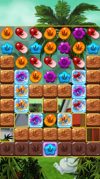 Weed Match 3 Games Candy