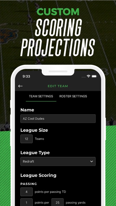 Fantasy Football Draft Kit UDK Screenshot
